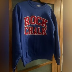 Kansas Jayhawks “Rock Chalk” sweatshirt